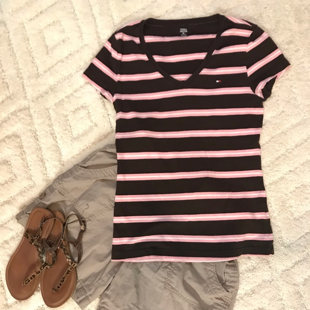 Tommy Hilfiger striped shirt size Medium